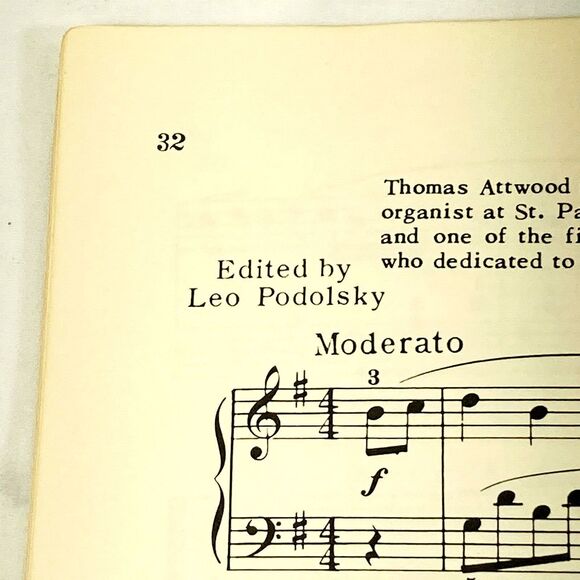 Select Sonatinas for Piano Solo Vol 1 Podolsky Sheet Music Book Classical - Picture 12 of 12